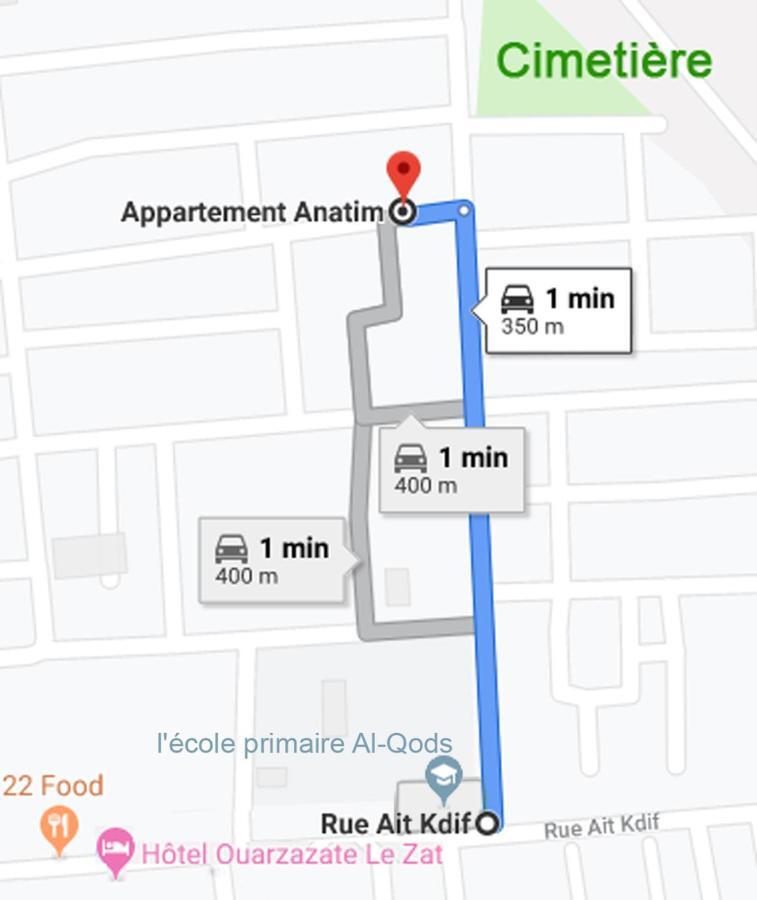 Appartement Anatim Varzazate Kültér fotó